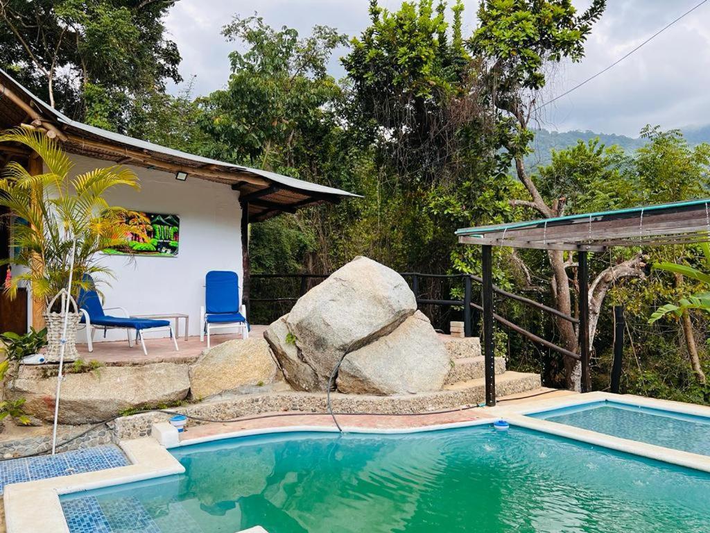 Minca Cabana La Roca Santa Marta  Esterno foto