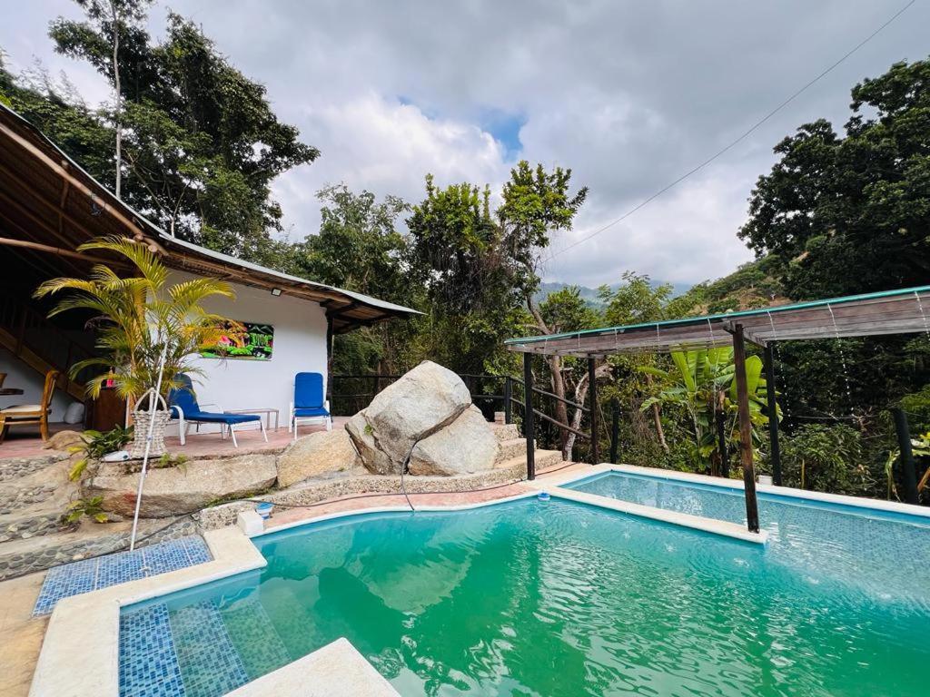 Minca Cabana La Roca Santa Marta  Esterno foto